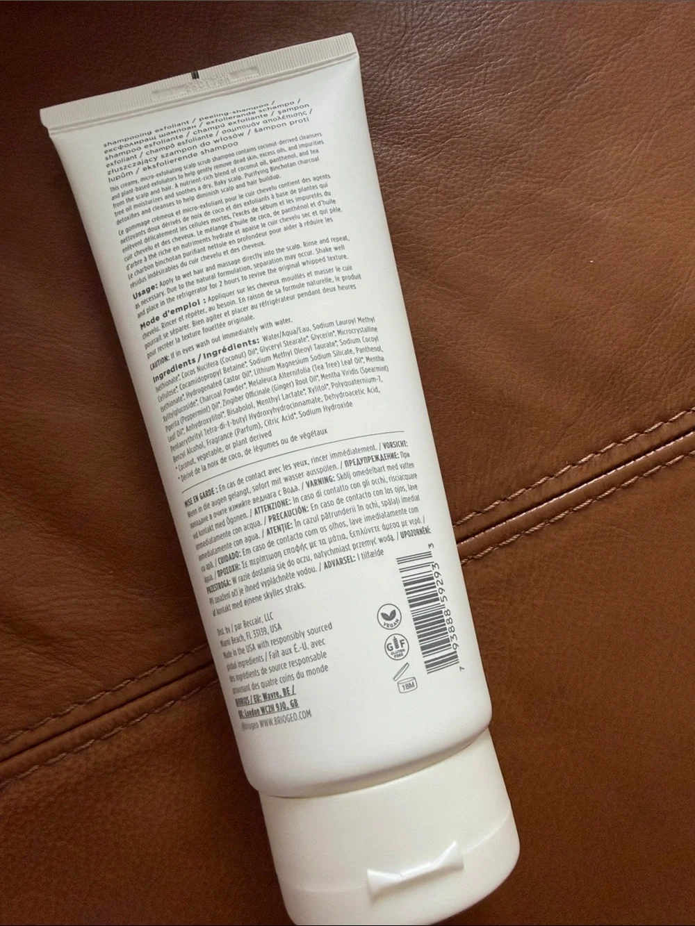 Briogeo scalp revival micro exfoliating shampoo
